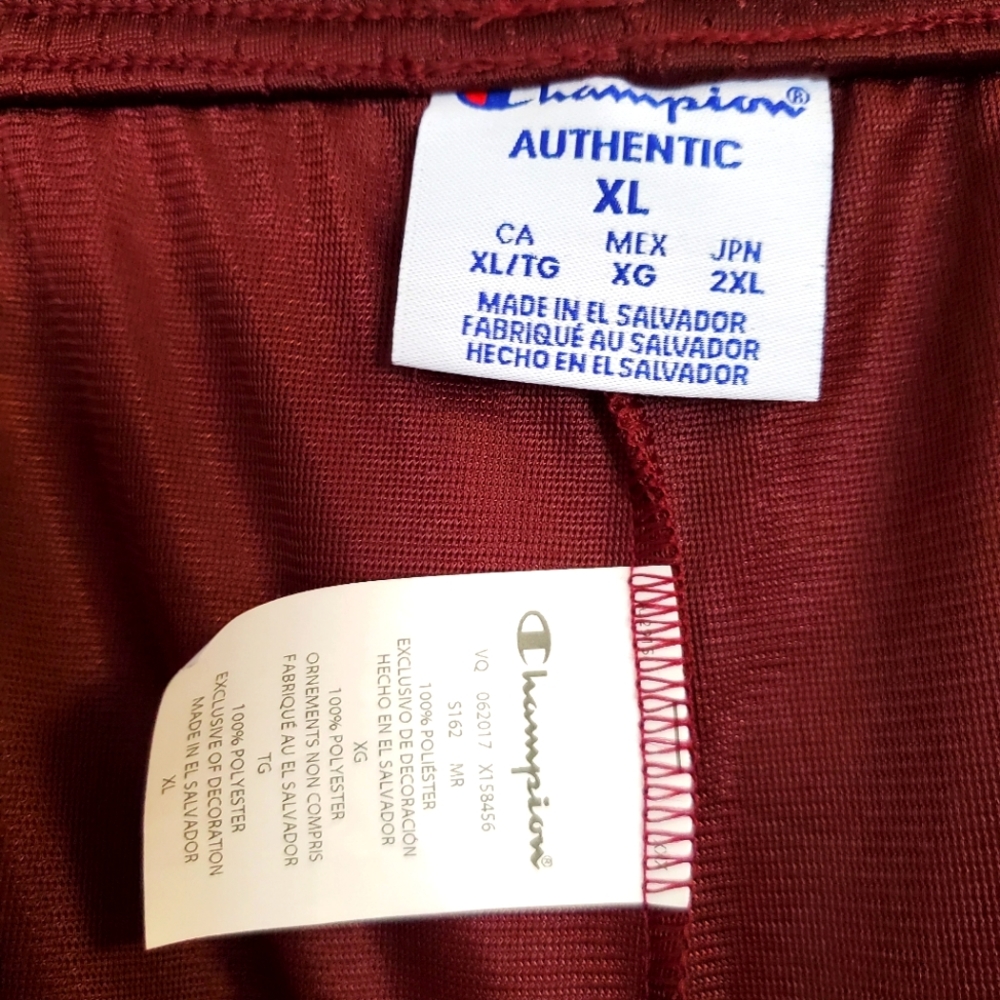 Champion Mesh Men's Shorts in Maroon Red - Picture 11 of 12